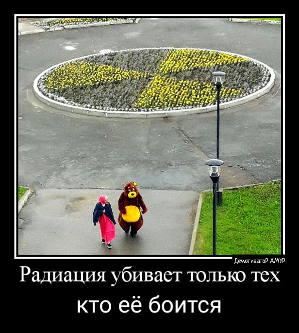 лит Радиация убивает только тех кто её боится
