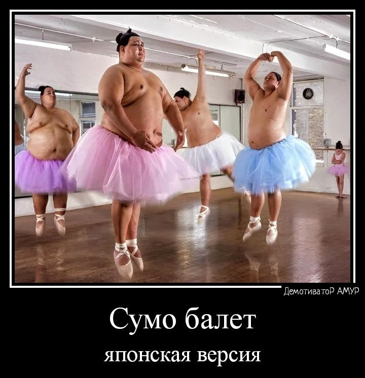 Сумо балет японская версия