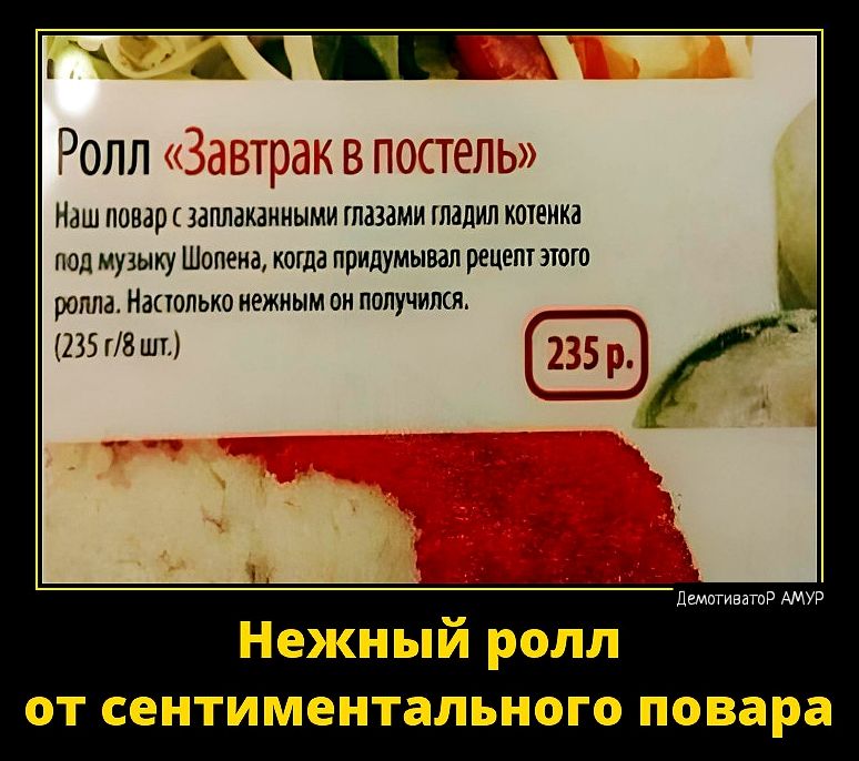 Ропп в посгепь ПНП НПЩКЗИЪЩМИ НИМИ ШШШ КАМЕНКА пвп мушку Шопена каша придумывал рецепции роппа шол иежиым ви пппучипкж 1135 13 ШП Агапит Нежный ролл от сентиментального повара