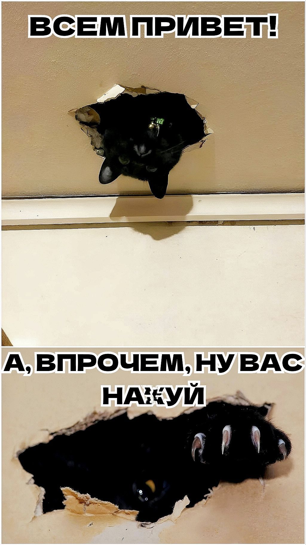 ВСЕМ ПРИВЕТ в А впрочем ну ВАс _нщеауй _