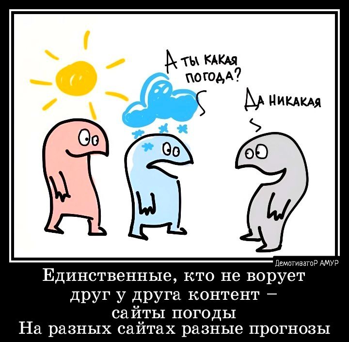 Единственные кто не ворует друг у друга контент сайчты погоды На раЗНЬТХ СЗЦТЗХ раз Ь ПрОГНОЗЬ