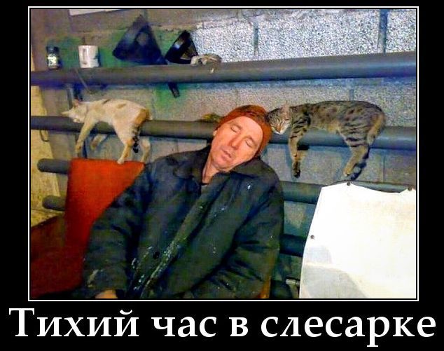 Тихий час в слесарке