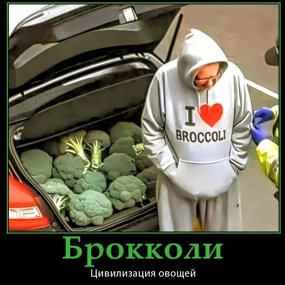 Брокколи
Цивилизация овощей