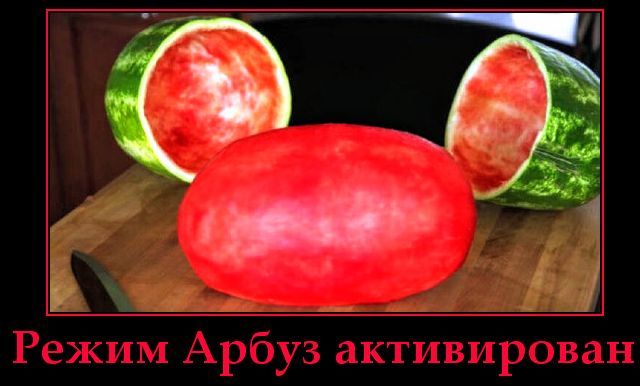 Режим Арбуз активирован