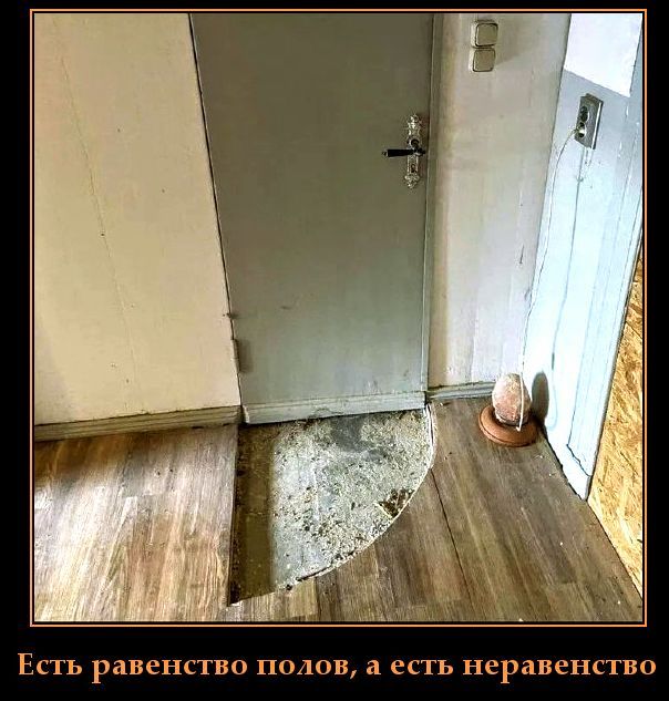 Есть равенство полов, а есть неравенство