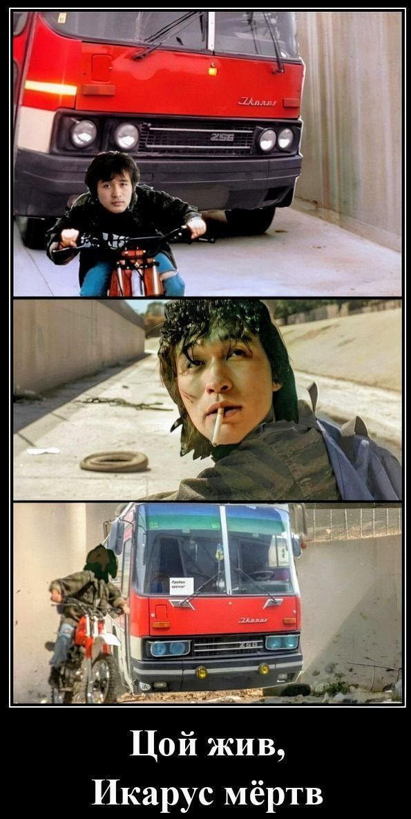 Цой жив, Икарус мёртв