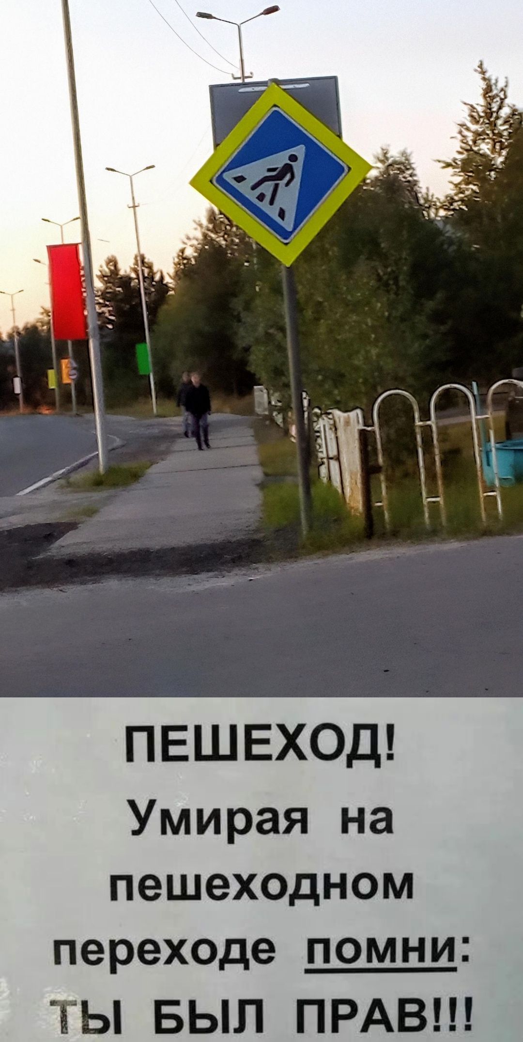 ПЕШЕХОД! Умирая на пешеходном переходе помни: ТЫ БЫЛ ПРАВ!!!
