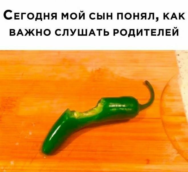 Сегодня мой сын понял КАК вджно слушкгь родитвлвй