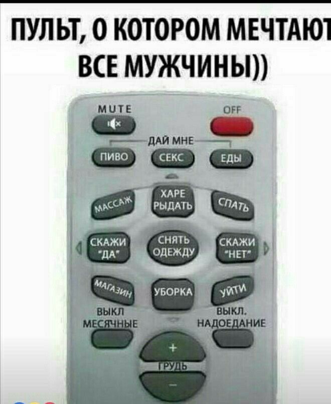 ПУЛЬТ О КОТОРОМ МЕЧТАЮ1 ВСЕ МУЖЧИНЫ