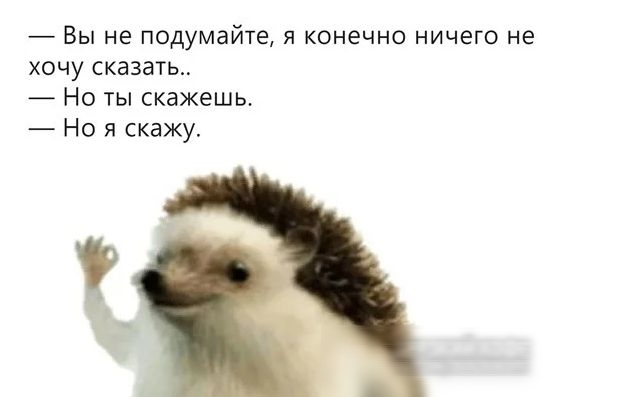 _ Вы не подумайте и канечно ничего не хочу сказать Но ты скажешь Но я скажу