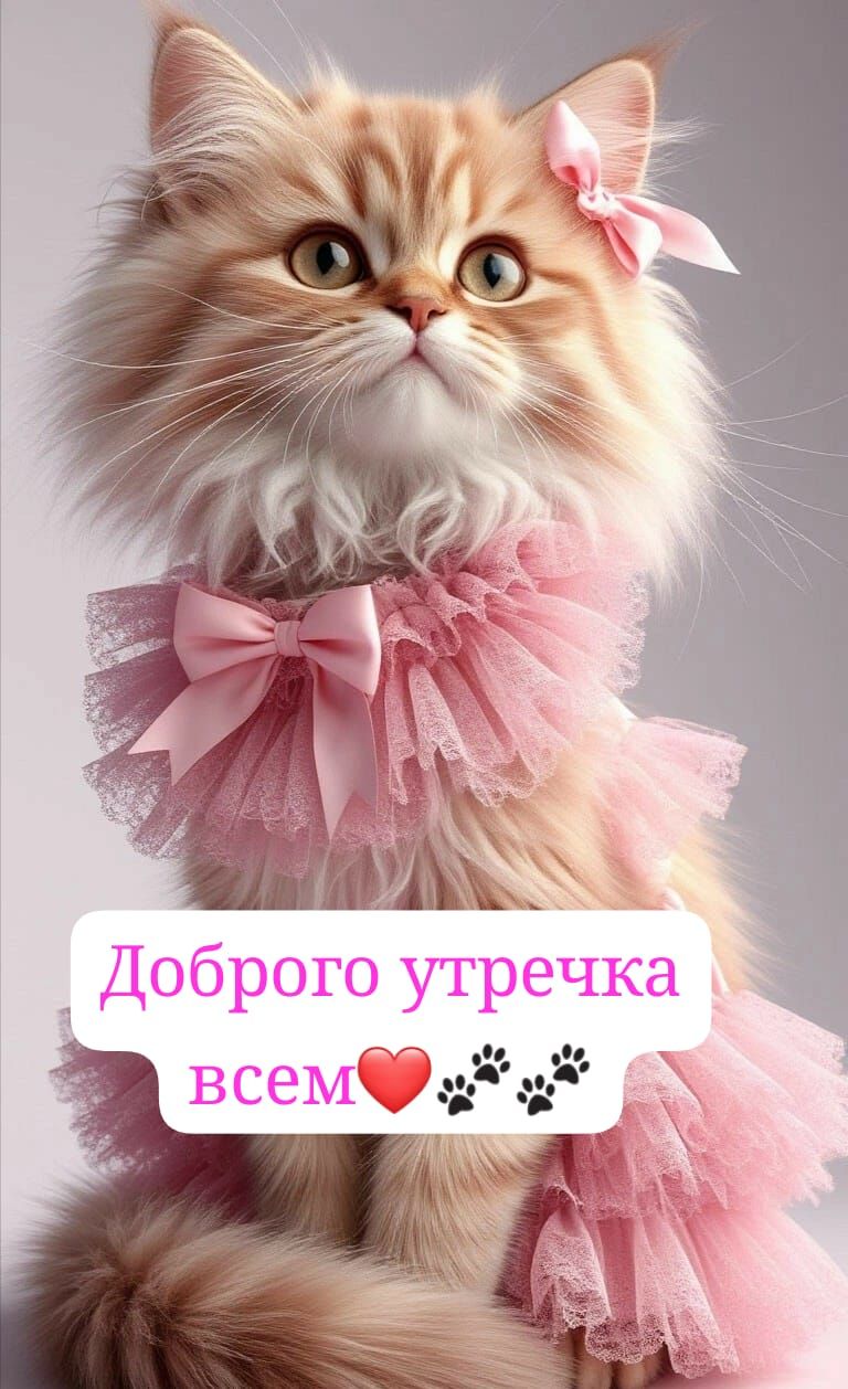 Доброго утречка всем❤️🐾