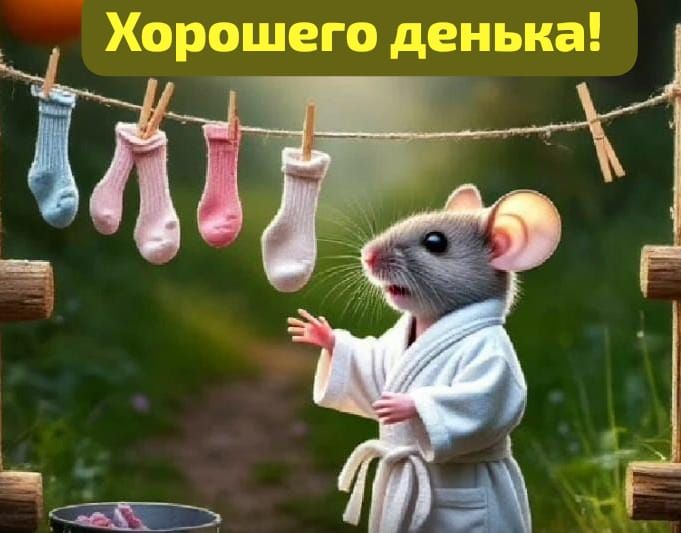 Хорошего денЬка!