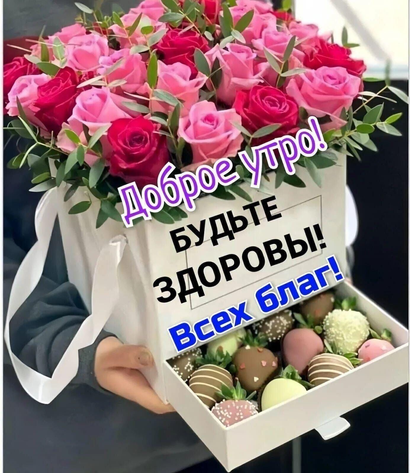 Доброе утро! БУДЬТЕ ЗДОРОВЫ! Всех благ!