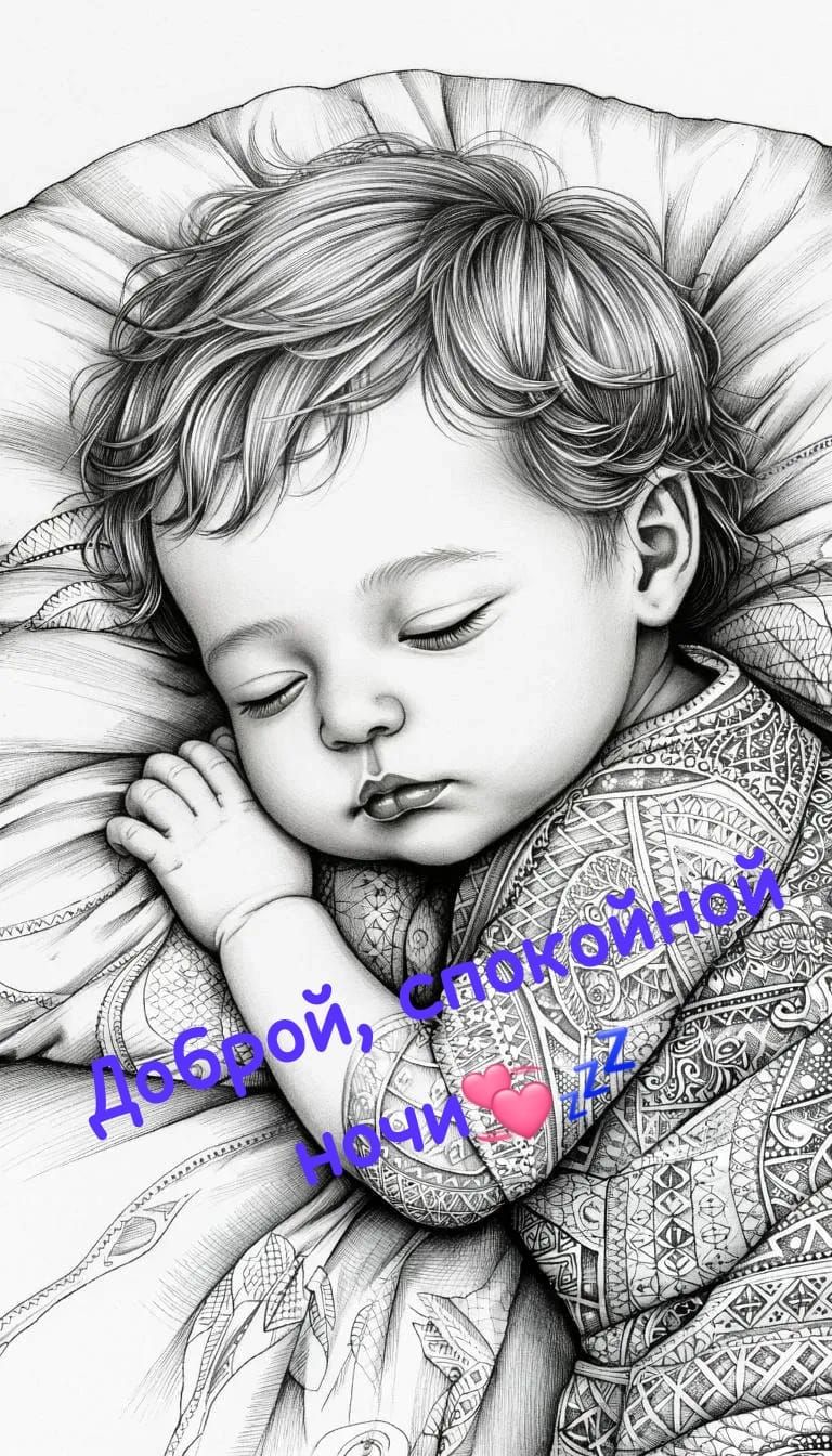Доброй, спокойной ночи💖😴