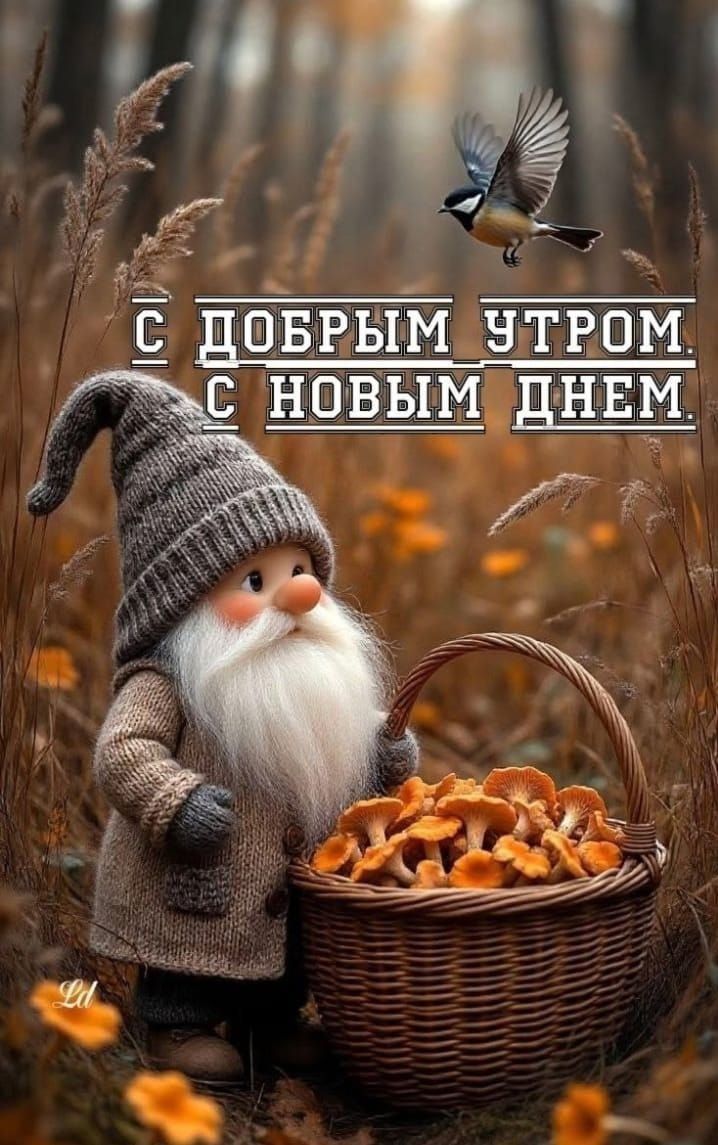 С ДОБРЫМ УТРОМ С НОВЫМ ДНЁМ.