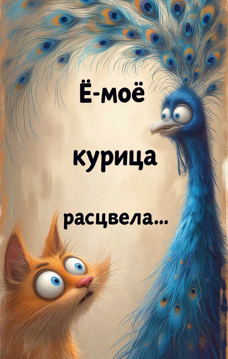 Ё-мое курица расцвела...