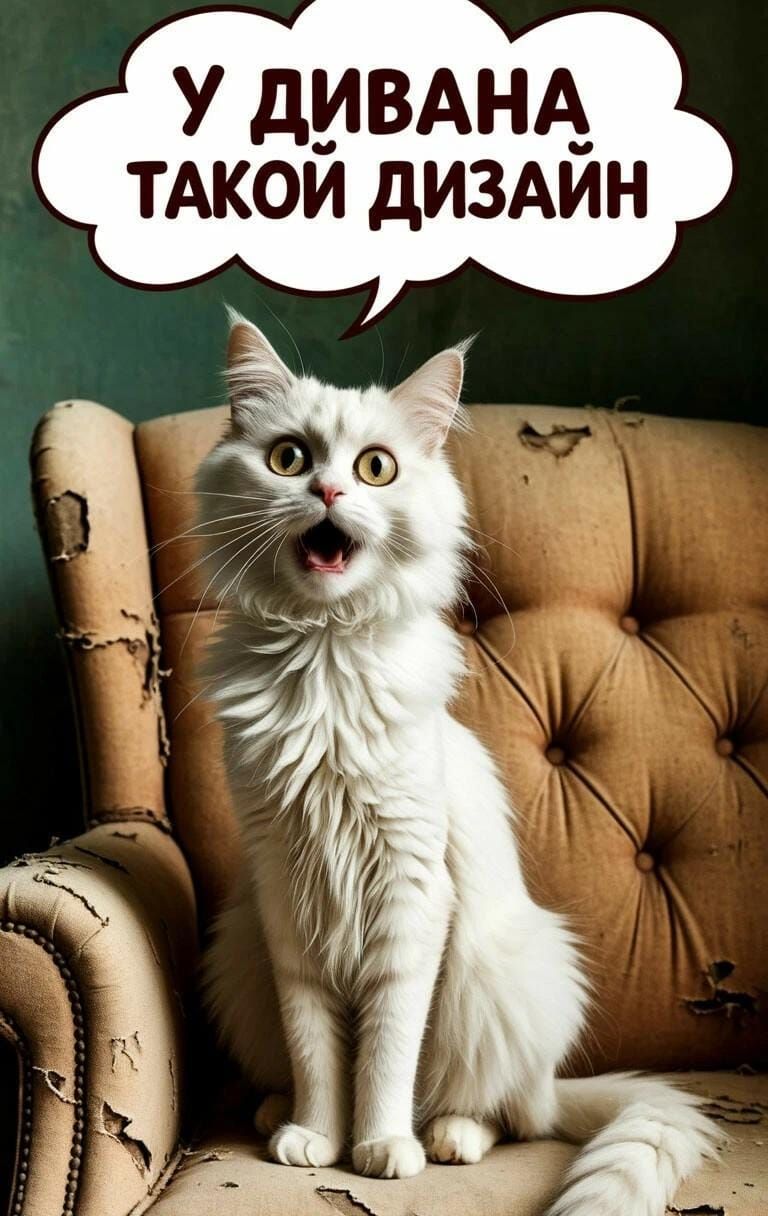 У ДИВАНА ТАКОЙ ДИЗАЙН