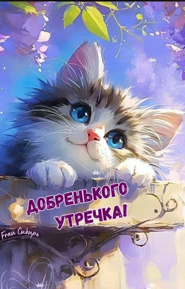 Добренького утречка!