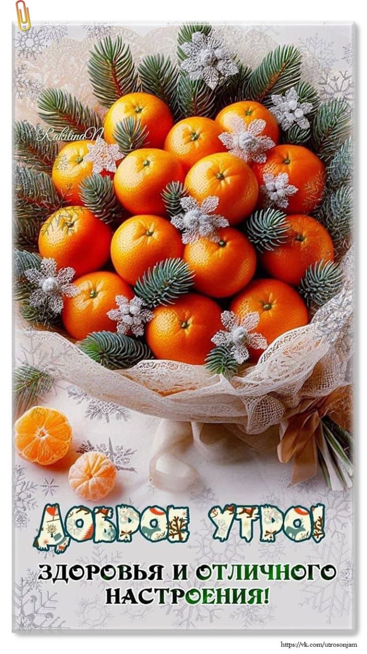 Доброе утро! Здоровья и отличного настроения!