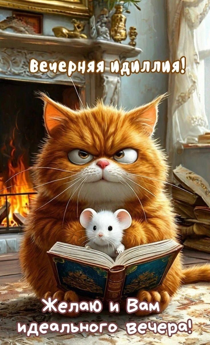 Вечерняя идиллия! Желаю и Вам идеального вечера!