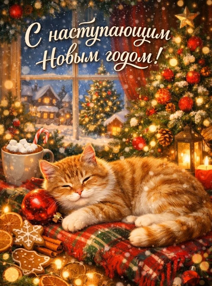 С наступающим Новым годом!