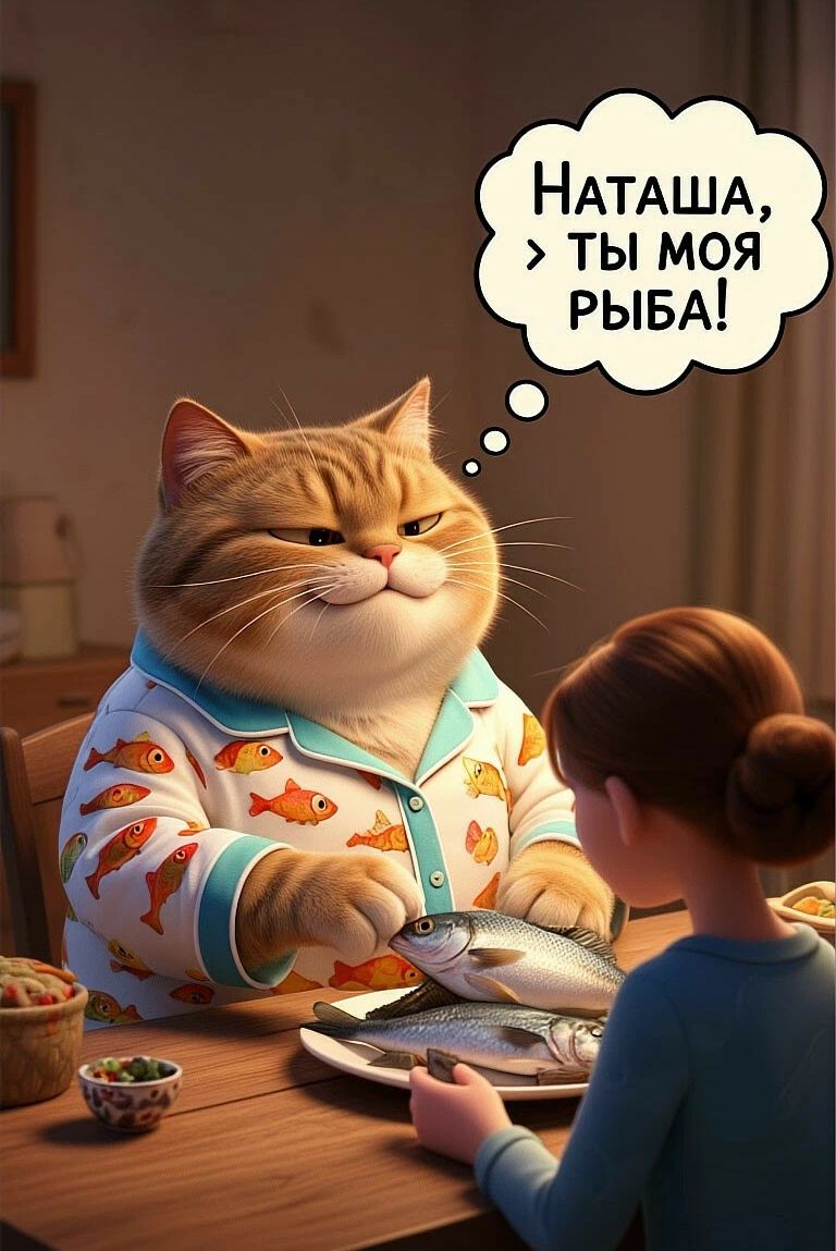 Наташа, ты моя рыба!