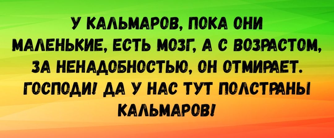 У КААЬМАРОВ П0КА ОНИ ИААЕНЬКИЕ ЕСТЬ МОЗГ А с ВОЗРАСТОП ЗА НЕНААОБШЮТЬЮ ОН 0ТМИРАЕТ господи М У НАС ТУТ МАСТПНЫ _ НАШЛИ _