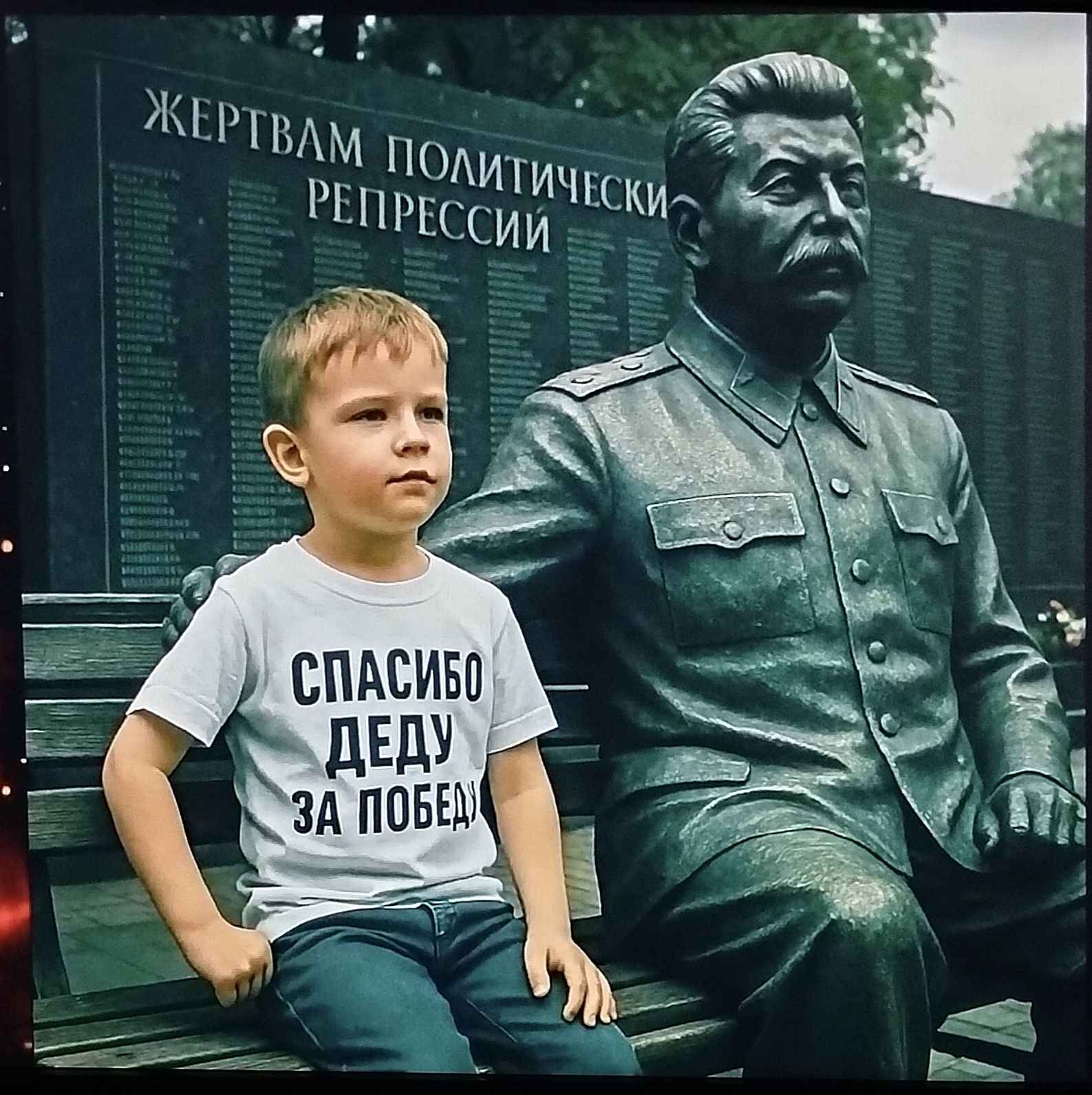 СПАСИБО ДЕДУ ЗА ПОБЕДУ