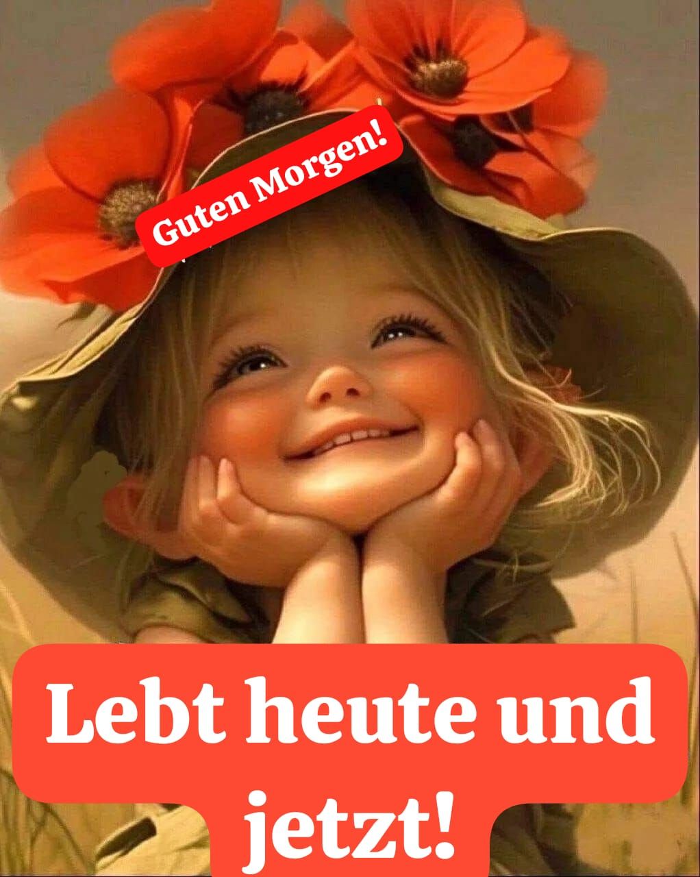 Guten Morgen!
Lebt heute und jetzt!