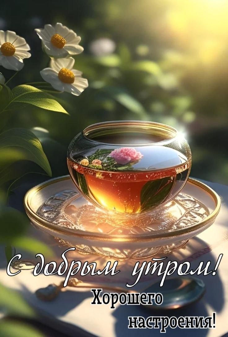 С добрым утром! Хорошего настроения!