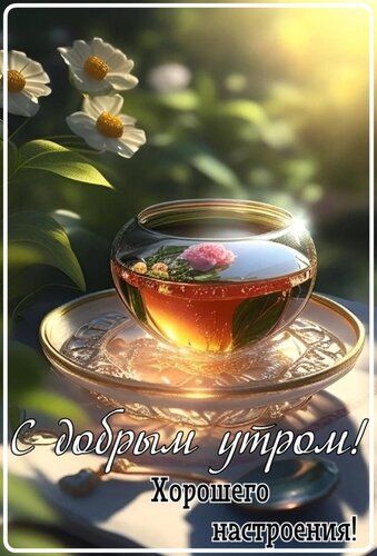 С добрым утром! Хорошего настроения!