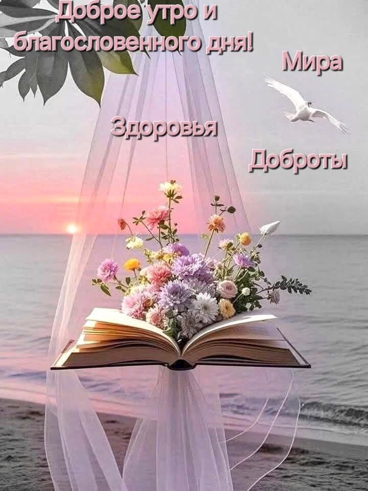 Доброе утро и благословенного дня! Мира Здоровья Добротыт