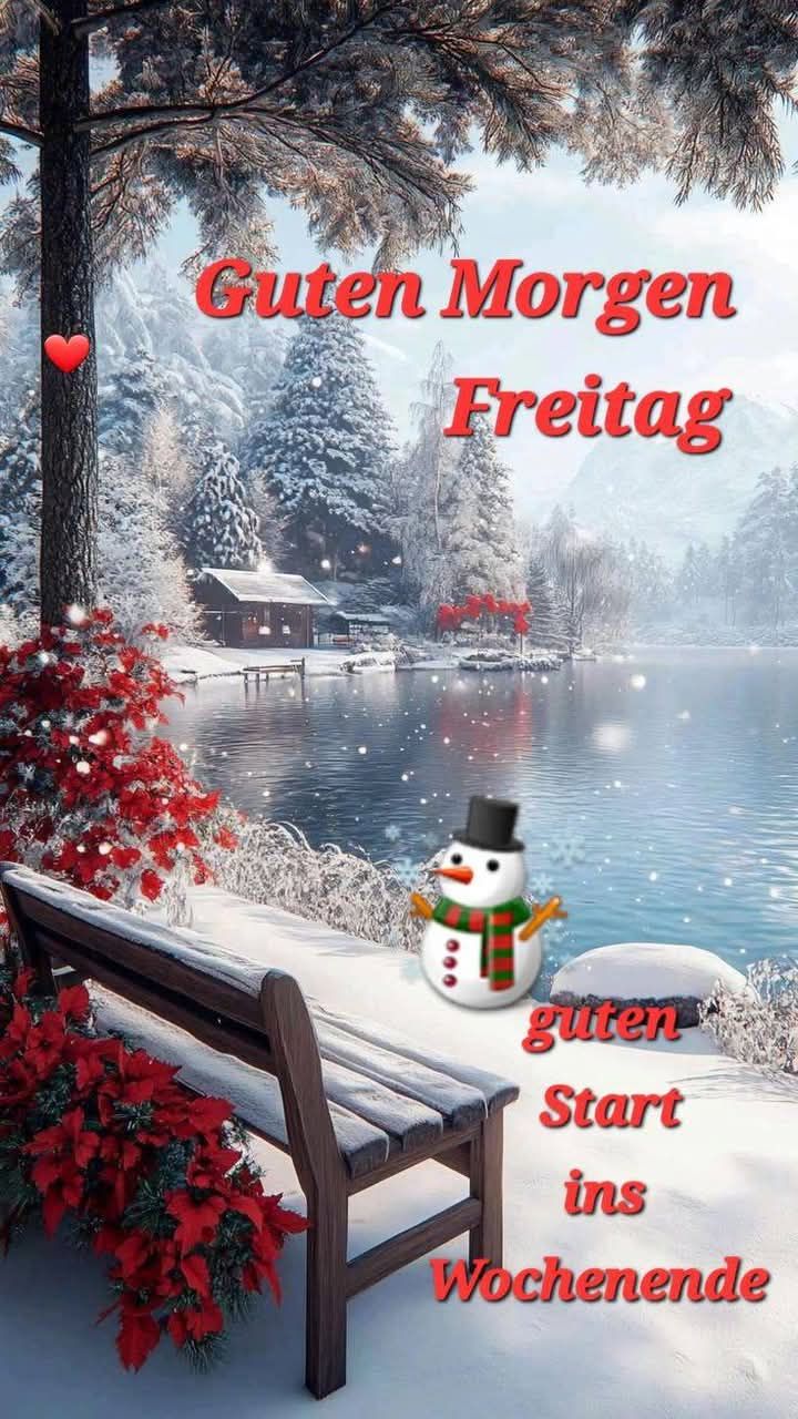 Guten Morgen Freitag

guten Start ins Wochenende