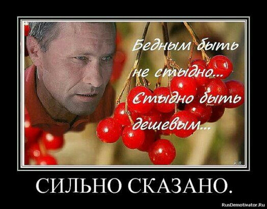 СИЛЬНО СКАЗАНО