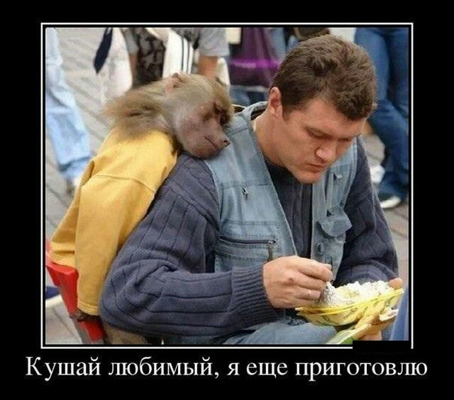 Кушай любимый я еще приготовлю