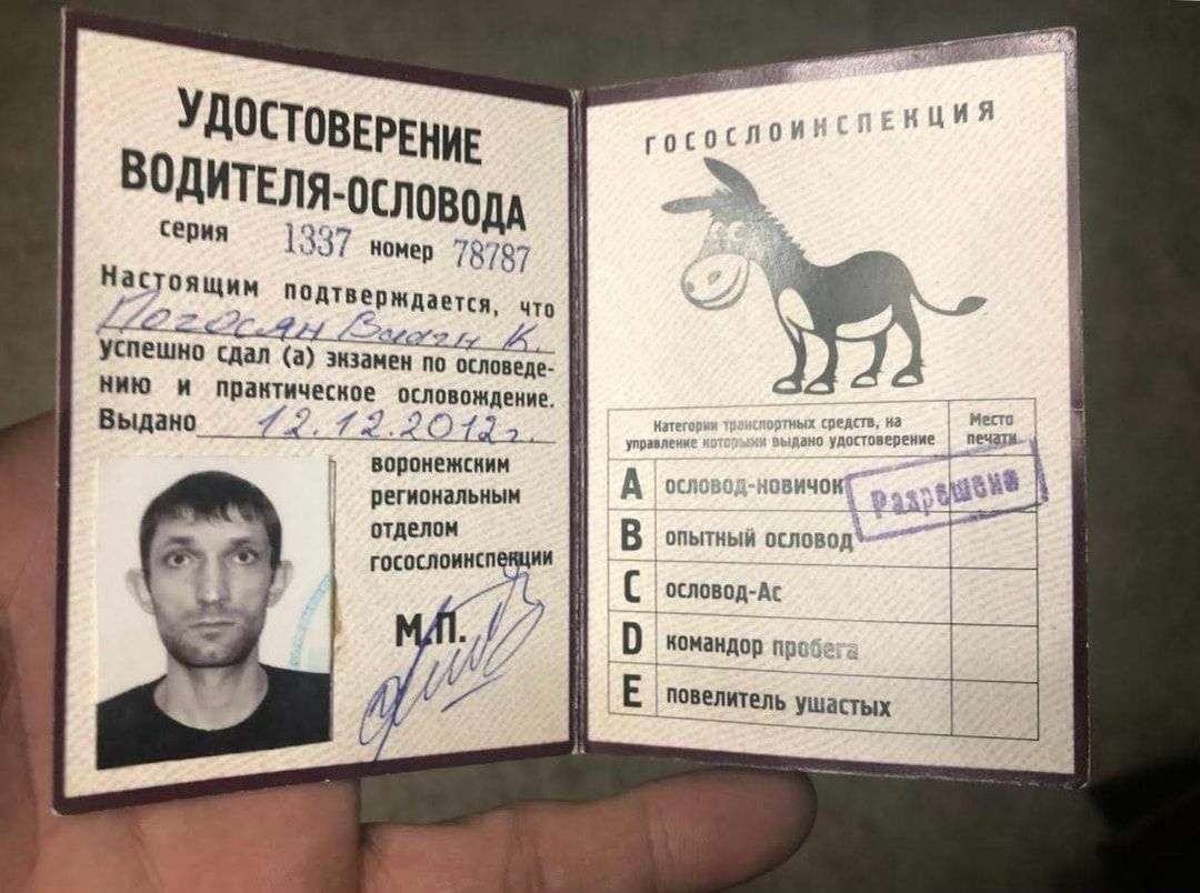 УдоЕТовврвниЕ ВдИТЕЛЯ ословодд серия 1357 попер 73787 Йастоящин подтверждает ы ад уп успешно двп а экзамен по высиде мию и практическое ославпждеиие Вьшано_ 447131424 ЦД вопииежсиии ЕГИЩШЛЬНЫН отделан гаспслпиисптши вши тыщ на упрмдм х в удппивепеиие А ПЕШЦ ПВИЧВИ ОПЫТНЫИ ПСЛОВОД вшоводидс онаидор пш Мапи печати іі Ь Ушапых
