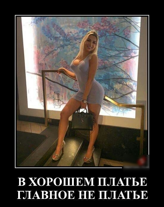 В ХОРОШЕМ ПЛАТЬЕ ГЛАВНОЕ НЕ ПЛАТЬЕ