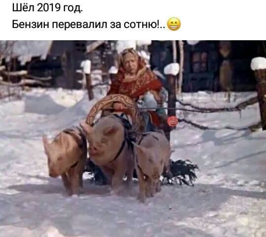 Шёл 2019 год Бензин перевалил за сотню _