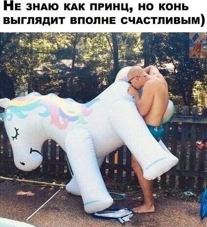 НЕ ЗНАЮ КАК ПРИНЦ НО КОНЬ ВЫ ПЯДИТ ВПОЛНЕ СЧАСТЛИВЫМ