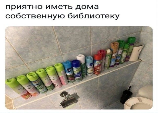приятно иметь дома собственную библиотеку