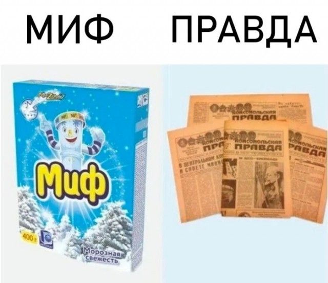 МИФ ПРАВДА