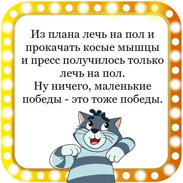 Из плана лечь на пол и прокачать косые МЫШЦЫ и пресс получилось только лечь на пол Ну ничего маленькие победы это тоже победы