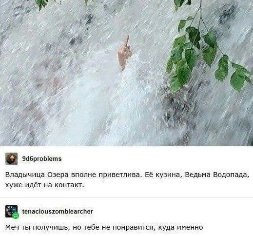 владычица озера впппие принипива Ее кузина ведьма вадппада хуже или на конгакг иппсюи шпЫшшг Меч получишь а нба е понизится куда именно