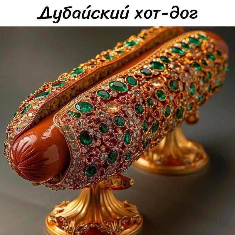 Дубайский хот-дог