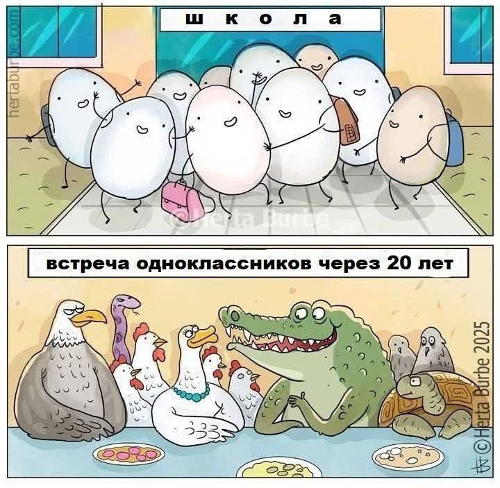ШКОЛА
встреча одноклассников через 20 лет