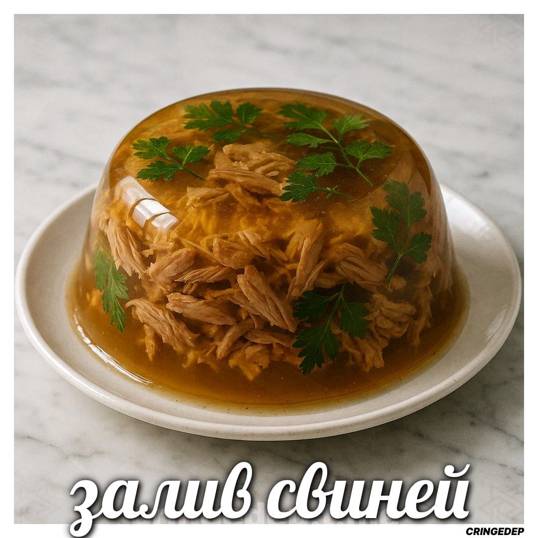 залив свининой