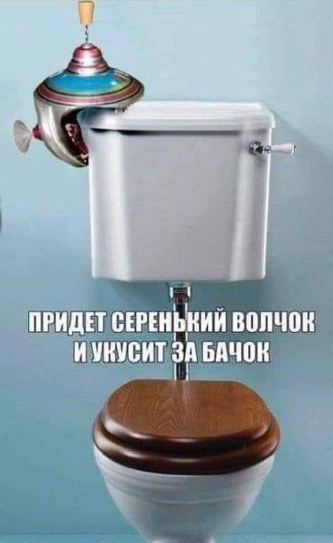 ПРИДЕТ СЕРЕНЬКИЙ ВОЛЧОК И УКУСИТ ЗА БАЧОК