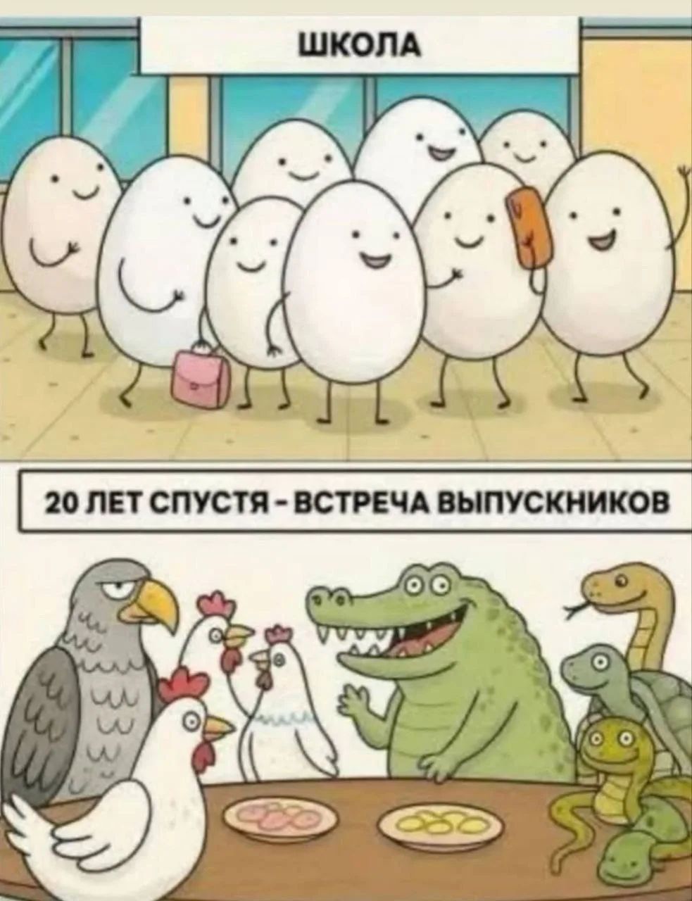 ШКОЛА 20 ЛЕТ СПУСТЯ - ВСТРЕЧА ВЫПУСКНИКОВ