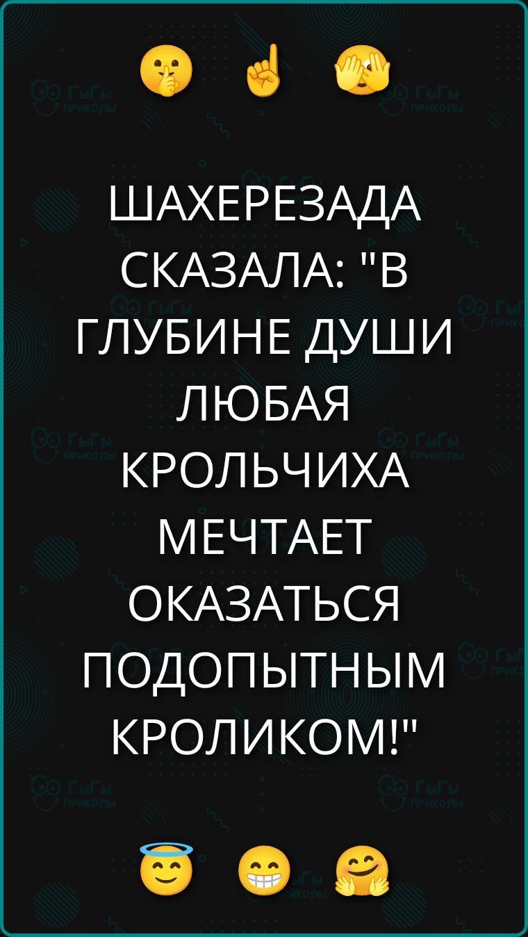 ШАХЕРЕЗАДА СКАЗАЛА: 