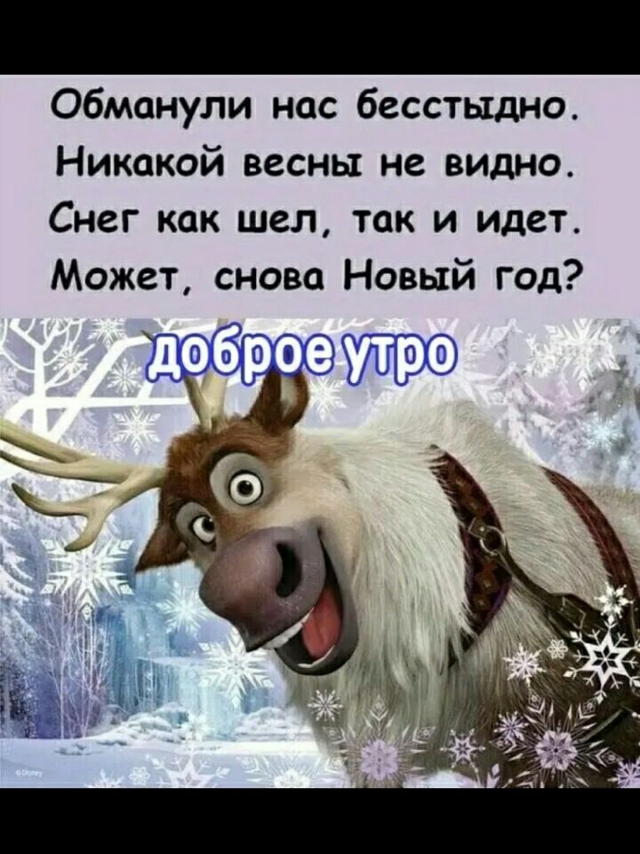 обманули нас бесстыдно Никакой весны не видно Снег как шел так и идет Может сново Новый год